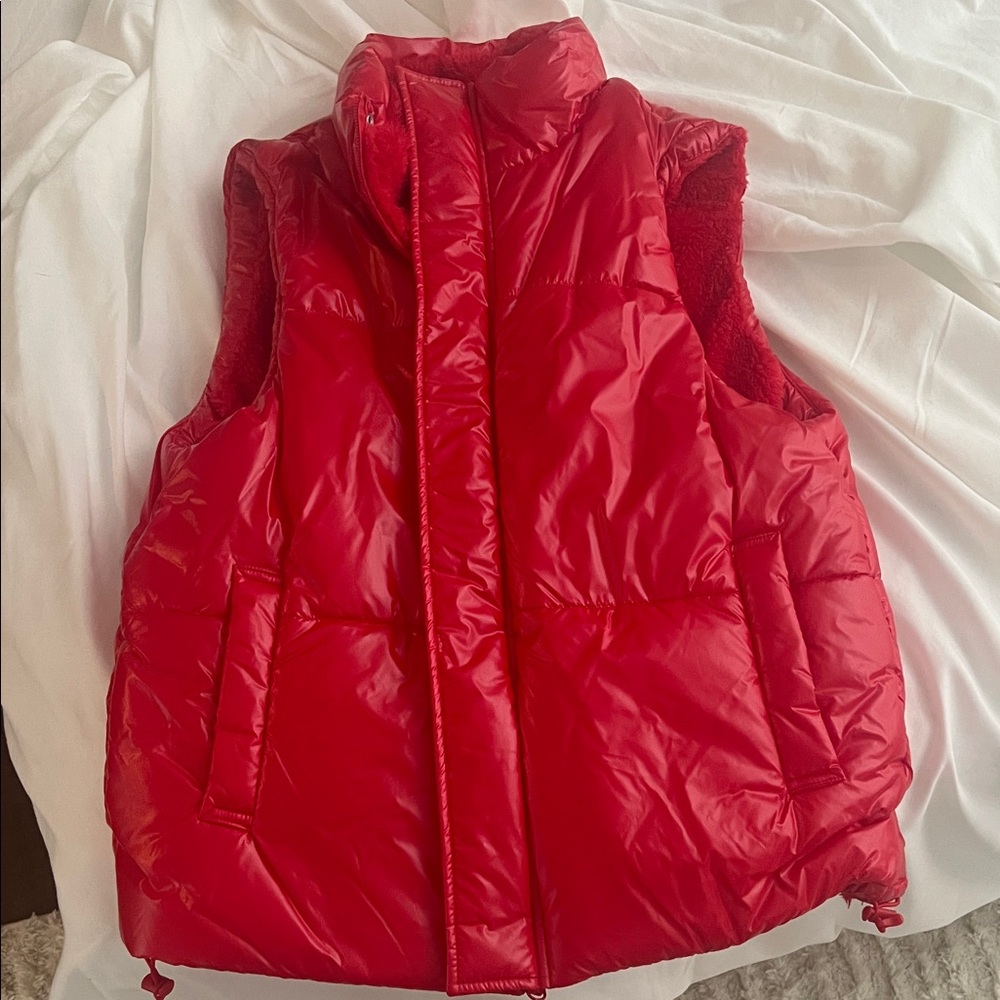 a new day Vibrant Red Outerwear